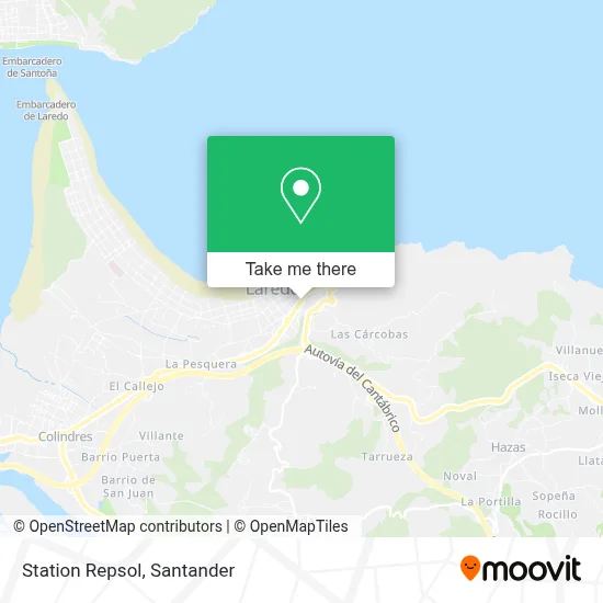 Station Repsol map