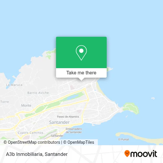 A3b Inmobiliaria map