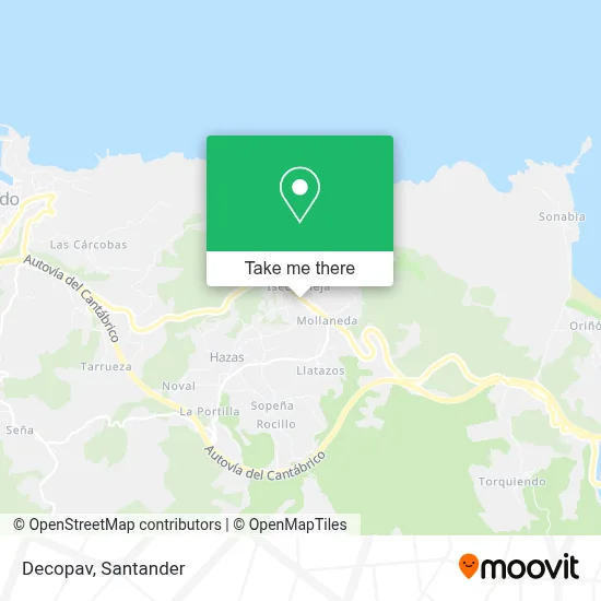 Decopav map