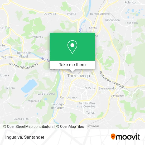 Ingualva map