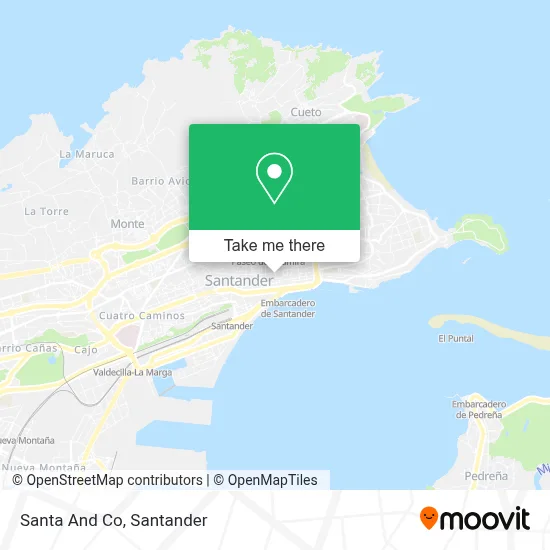 Santa And Co map