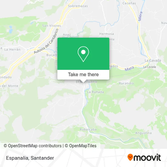 Espanalia map