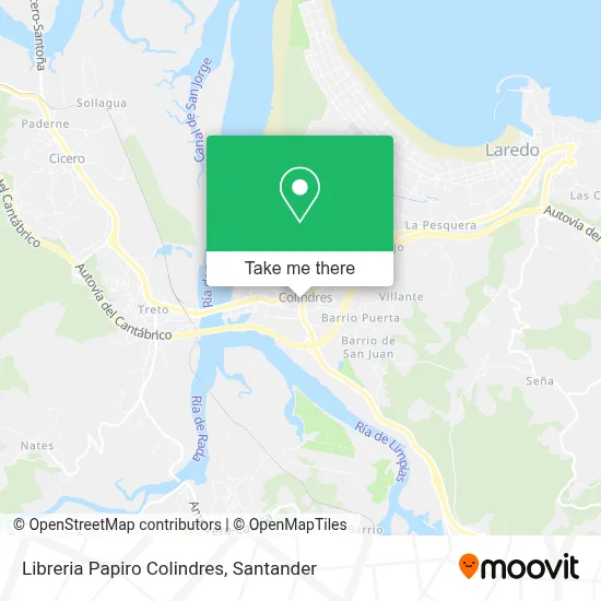 Libreria Papiro Colindres map