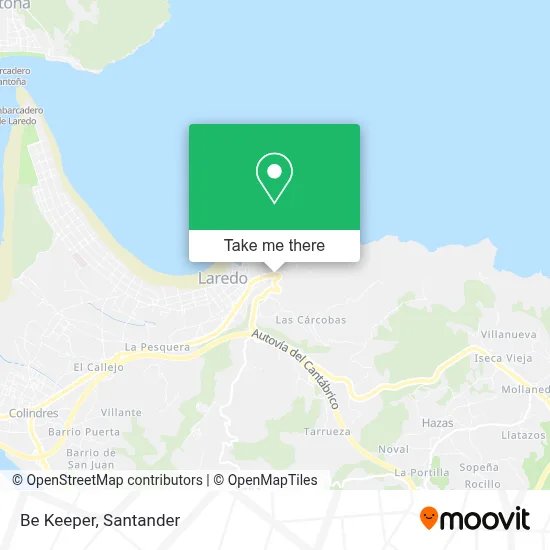Be Keeper map