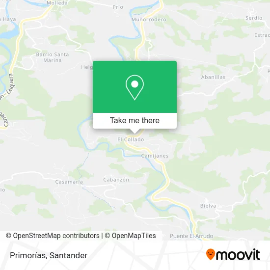 Primorías map