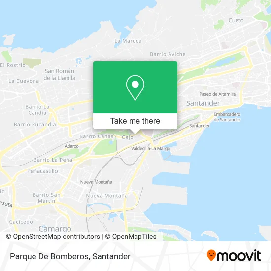 Parque De Bomberos map