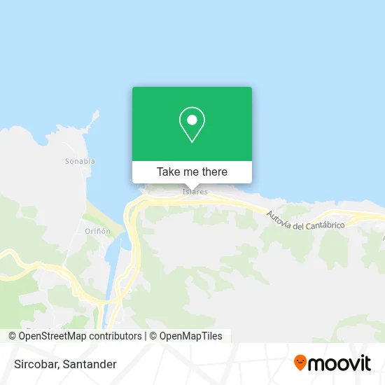 Sircobar map