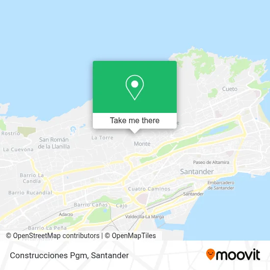 Construcciones Pgm map