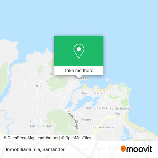 Inmobiliaria Isla map
