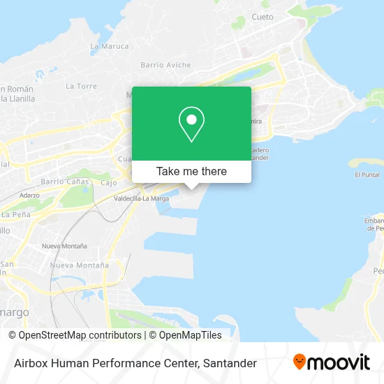 Airbox Human Performance Center map