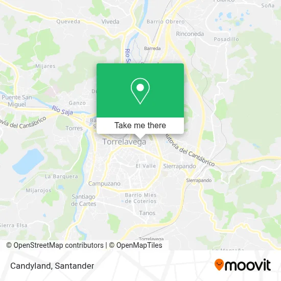 Candyland map