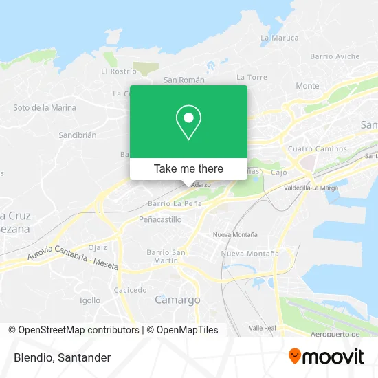 Blendio map