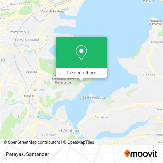 Parayas map