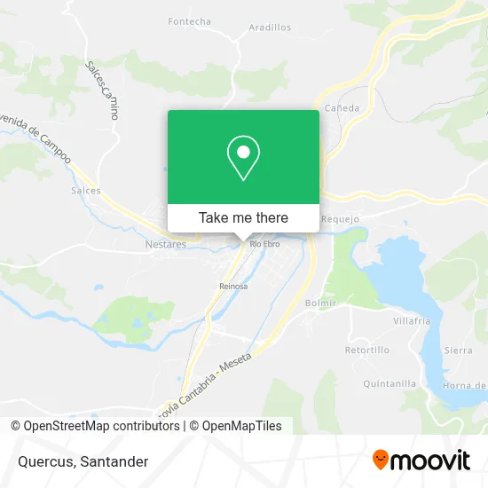 Quercus map