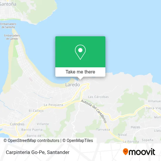Carpinteria Go-Pe map