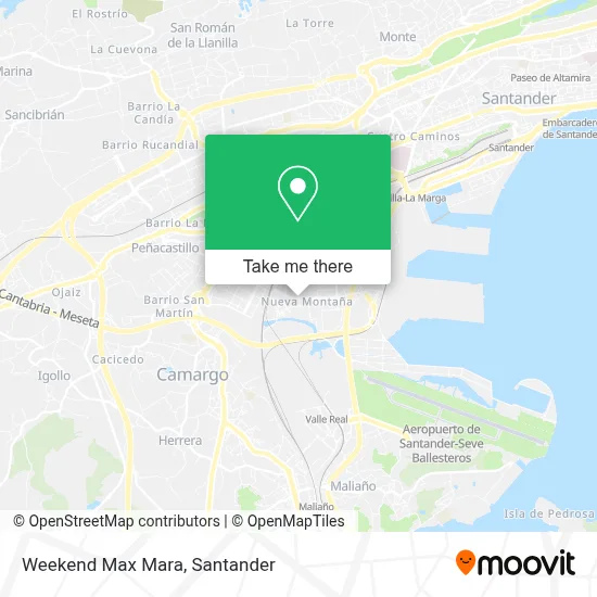 Weekend Max Mara map