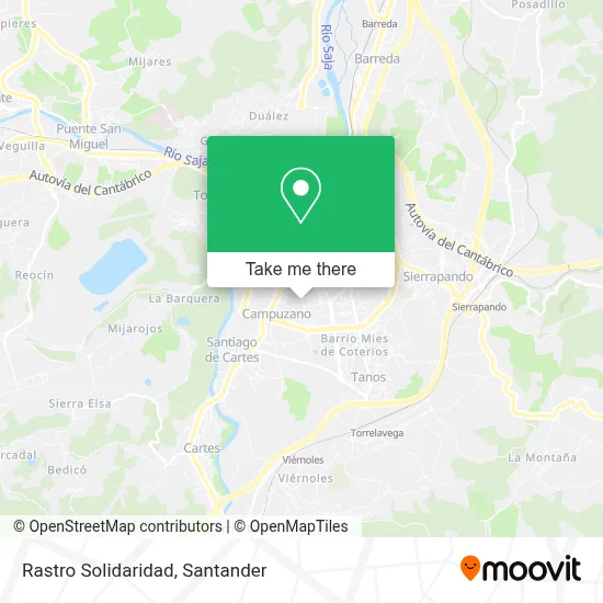 Rastro Solidaridad map
