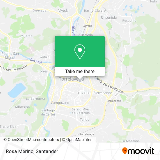 Rosa Merino map