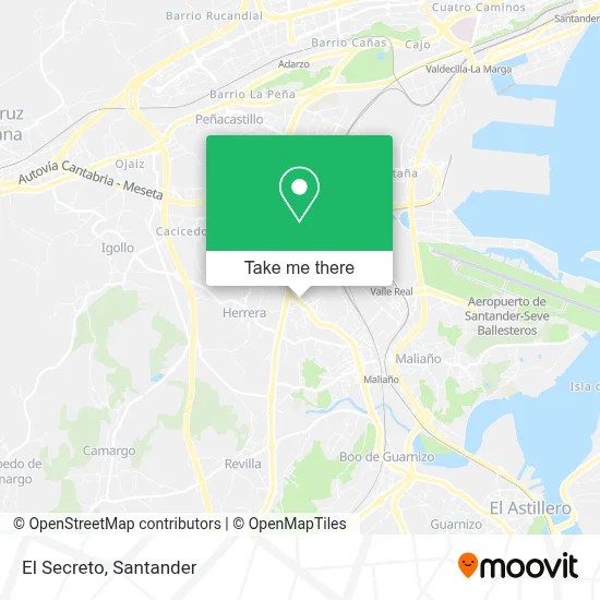 El Secreto map