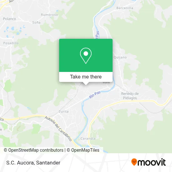 S.C. Aucora map