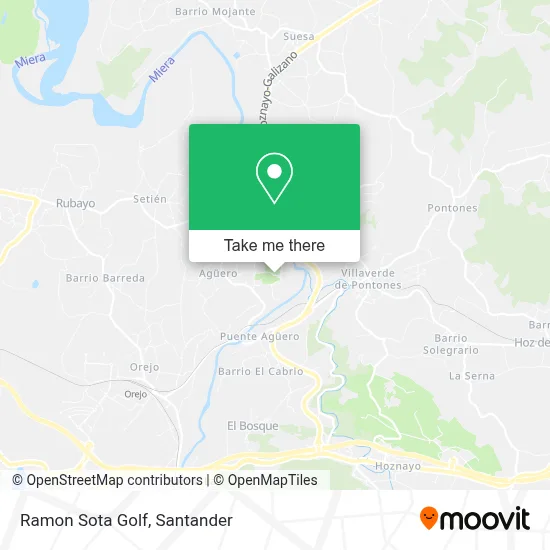 Ramon Sota Golf map