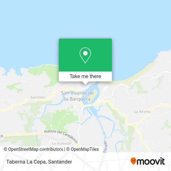 Taberna La Cepa map