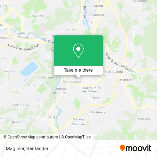 Magliner map