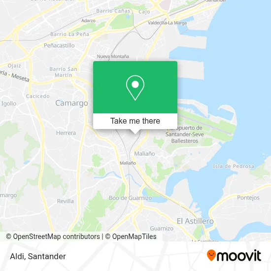 Aldi map