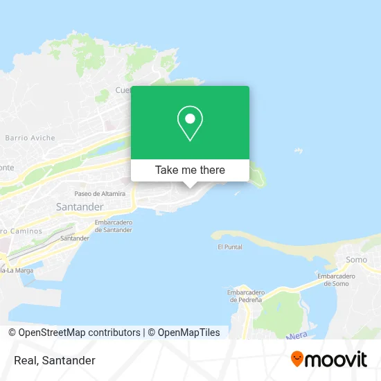 Real map