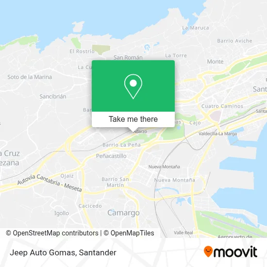 Jeep Auto Gomas map