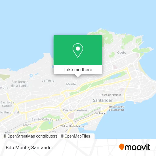 Bdb Monte map