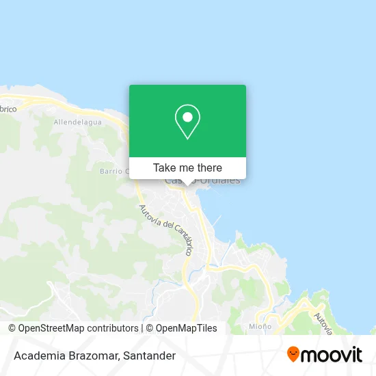 Academia Brazomar map