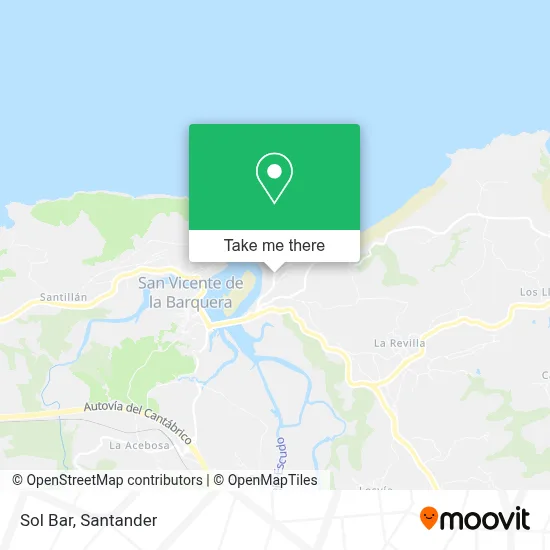 Bar Sol map