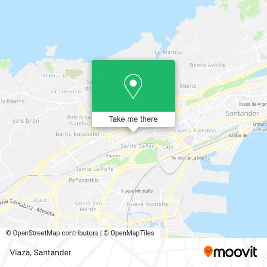 Viaza map