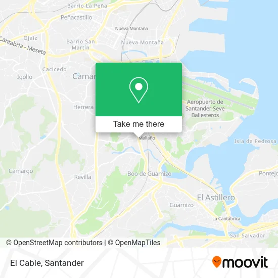El Cable map