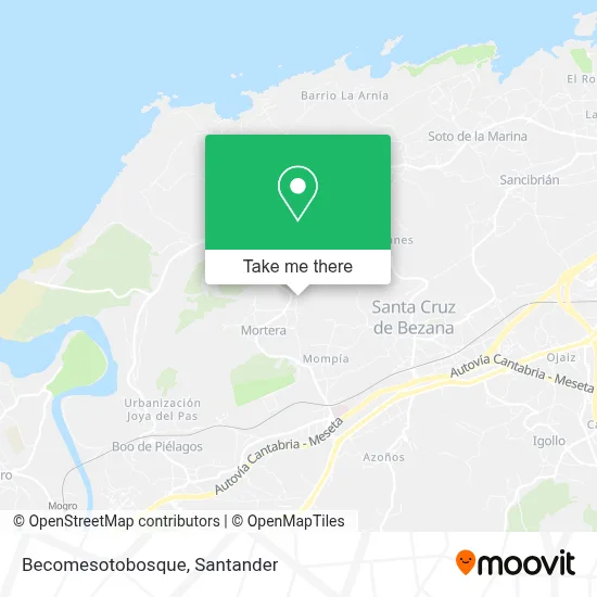 Becomesotobosque map