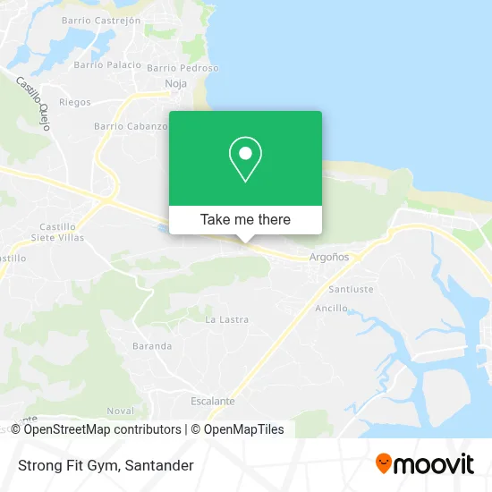 Strong Fit Gym map