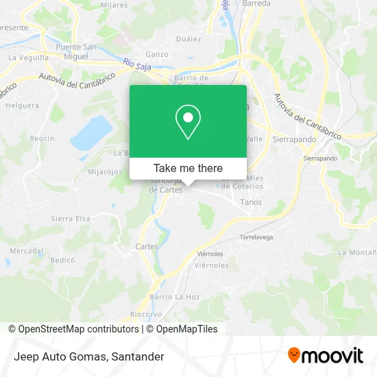 Jeep Auto Gomas map