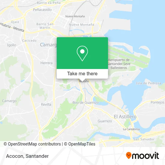 Acocon map