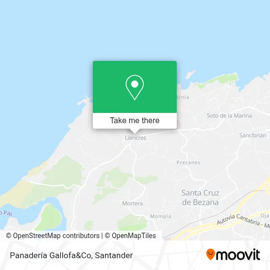 Panadería Gallofa&Co map