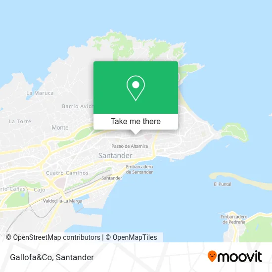 Gallofa&Co map
