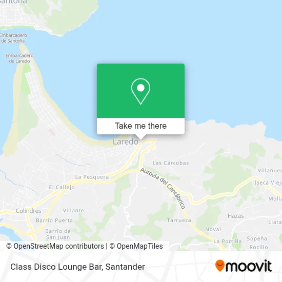 Class Disco Lounge Bar map