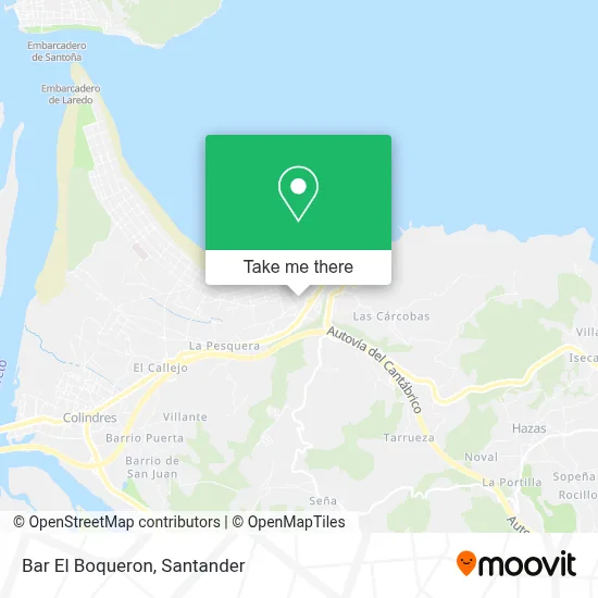 Bar El Boqueron map
