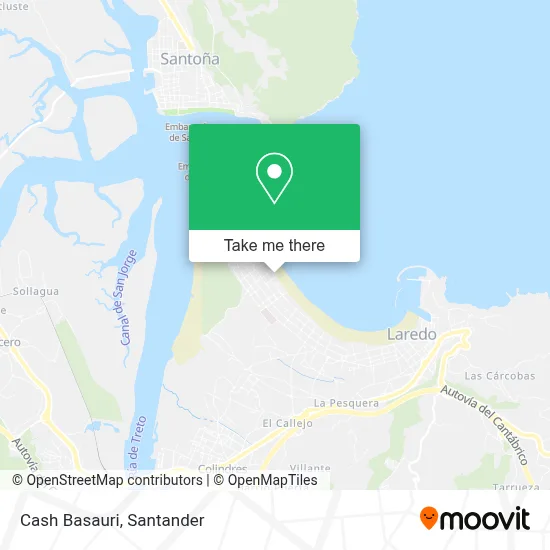 Cash Basauri map