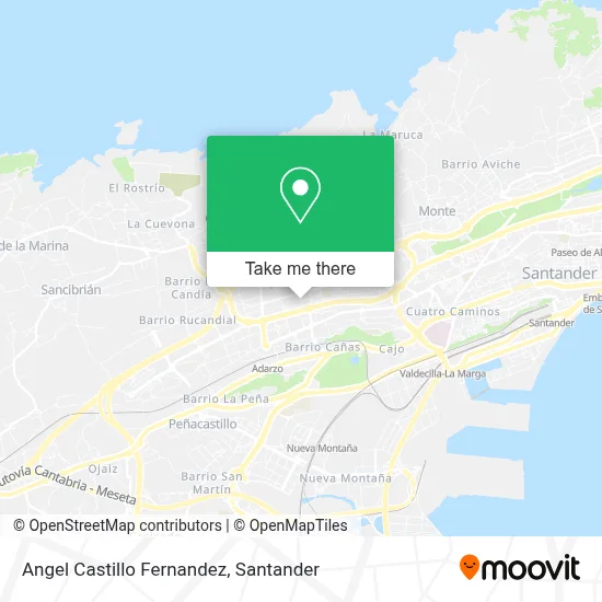 Angel Castillo Fernandez map