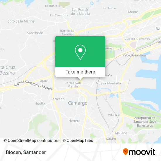 Biocen map
