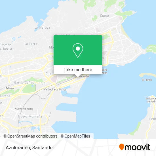 Azulmarino map