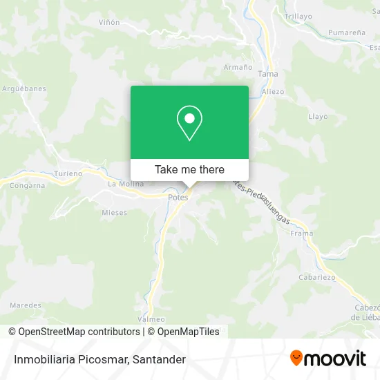 Inmobiliaria Picosmar map