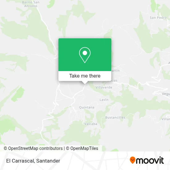 El Carrascal map