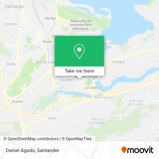 Daniel Agudo map